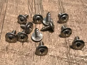 Nova Camaro Firebird lower windshield cowl moulding trim screws stainless 12pcs - Bild 1 von 2