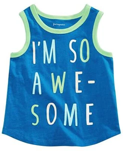 First Impressions Baby Boys So Awesome Graphic Tank Top - Picture 1 of 3