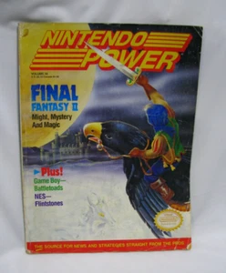 Nintendo Power Magazin #30 November 1991 Final Fantasy II / IV, mit Poster - Bild 1 von 10
