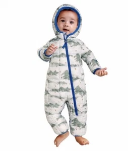 Spyder Baby 1-piece Snowsuit, Gray, 3/6 Months - Picture 1 of 3