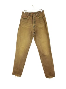Vaqueros Wrangler 80s Vintage Marrón W30 L38 Hombre - Imagen 1 de 10
