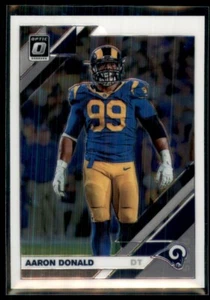 2019 Donruss Optic Aaron Donald Los Angeles Rams #55 - Picture 1 of 2