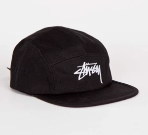 Stussy Camp Cap Black Hat Genuine Ball Cap STUSSY STOCK FA17 CAMP CAP - Picture 1 of 7