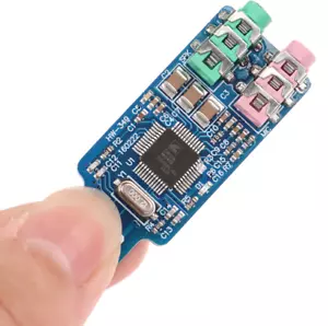 Laptop Computer External Sound Card Module CM108 USB Drive Free USB Sound Card - Picture 1 of 3