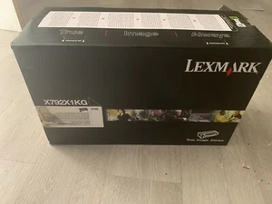 Genuine Lexmark 792X1KG Extra High Yield Black Toner Cartridge - Picture 1 of 3