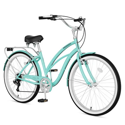 MOONCOOL Cruiser Bike For Men, Women Cruiser Bike 24" City Bike Commuter Bicycle - Image 1 of 4