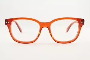 Rari Autentici Occhiali See 5621 C1836 52mm Arancione Traslucido Rosso Giappone - Foto 1 di 5