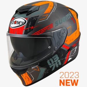 Casco integrale moto Suomy STELLAR VIGOR ANTRACITE helmet casque - Imagen 1 de 2