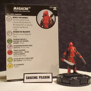 MASACRE - 005 - Common Deadpool & X-Force Heroclix Set #5 - Picture 1 of 1
