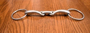 KD DK loose ring bit bradoon 5.25” for double weymouth bridle - Picture 1 of 8