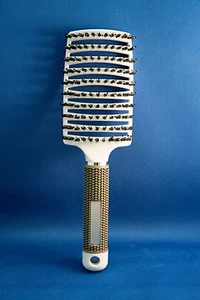 NEW Bristle&Nylon Detangle Hairbrush Women Hair Scalp Massage Comb Styling Tools - Picture 1 of 2