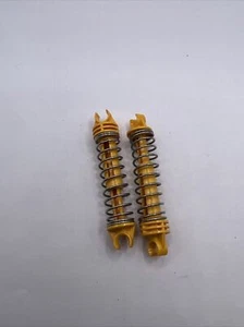 Nikko Porsche 959 Rear Yellow Shocks (2) Vintage Rc Car Part R16013 - Picture 1 of 2