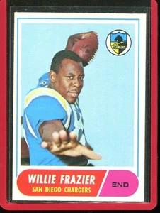 1968 Topps Football # 11 Willie Frazier NM+ Near Mint Plus - Picture 1 of 2