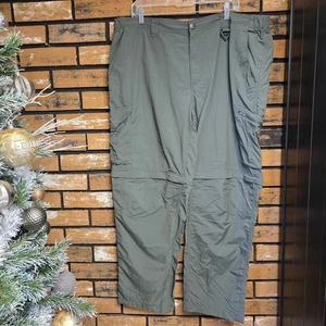 Columbia Omni Shade Sun Protection Cargo Pants Convertible Shorts Size 42x30 - Picture 1 of 10