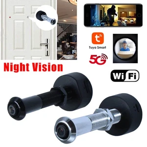 Tuya WIFI Smart Peephole Camera 1080P 170° Wide Angle Lens Support Night Vision - Picture 1 of 11