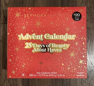 Sephora Favorites Advent Calendar 25 Days Of Beauty Holiday LIMITED Edition 2025 - Picture 1 of 5