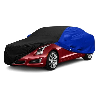For Audi A4 Quattro 98-08 Car Cover WeatherShield HP Two-Tone Black Custom Car Foto 1 de 4