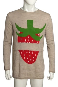 COMME DES GARCONS - Neu mit Etikett 2023 Strawberry Pullover, Größe L - Bild 1 von 5