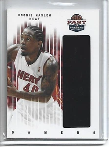 2011-12 Panini Past and Present Gamers Jerseys #95 Udonis Haslem-Miami Heat - Picture 1 of 2