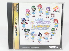 Sega Saturn Tokimeki Memorial Taisen Tokkae Dama (Inspection) Konami Puzzle