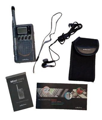 L.L.Bean 🔥 Eton Grundig M300PE  Mini Handheld Shortwave AM FM Radio Smoke - Image 1 of 4