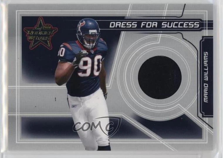 2006 Leaf Rookies & Stars Dress For Success Helmets /110 Mario Williams RC - Image 1 of 2