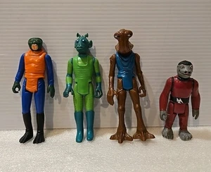 Vintage Star Wars Cantina Figure Lot 1978 Hong Kong - Picture 1 of 13