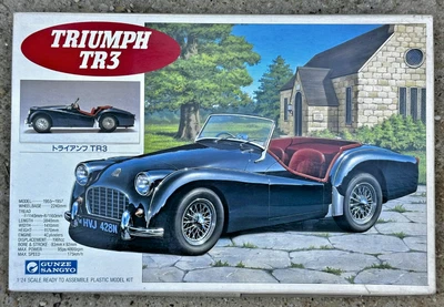 Kit modellino in plastica Triumph TR3 1/24 Gunze G-186 - Immagine 1 di 3