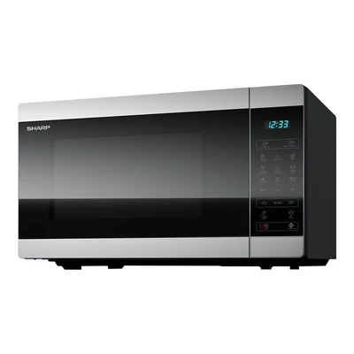 Sharp YC-MG81E-S Mikrowelle  Mikrowellenofen mit Grill YC-MG81ES Silber - Bild 1 von 2