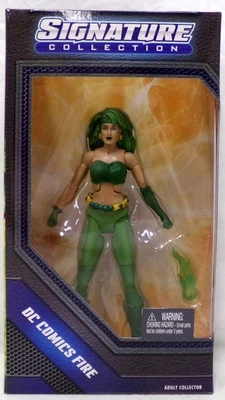 2013 Mattel DC Universe Signature Collection DC Comics Fire 7" Figure New Sealed - Image 1 of 4