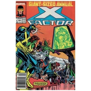 X-Factor Annual #2 Newsstand - 1986 series Marvel comics Fine+ [l% - Picture 1 of 1