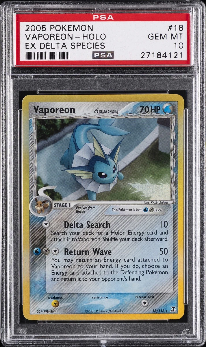 Pokémon TCG Professional Sports Authenticator (PSA) EX Delta