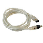 HQRP FireWire 4-6 Pin Cable for Sony VMC-IL4615 DCR-HC40 DCR-HC42 DCR-TRV11