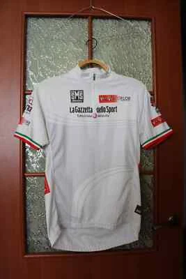 Vintage SMS Santini La Gazzetta dello Sport cycling jersey shirt - size XL - Image 1 of 4