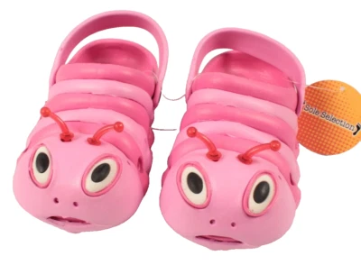 Toddler Bug Garden Shoes Clogs Toddler Sizes Pink New with Tags - Image 1 of 2