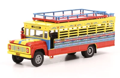 Chiva Colombia Bus Rare Diecast Scale 1:72 With Stand - Image 1 of 3
