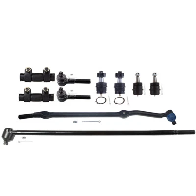 [10pcs] For Jeep Grand Cherokee V8 93-98 Drag Link Ball Joint Tie Rod Rods Kit Foto 1 de 4