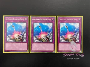 YuGiOh! Dispositivo de evacuación obligatorio TAMA-EN044 3x “Raro” 1ª edición - Imagen 1 de 1