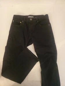 LEVIS 216 Jeans 12 Black Skinny Fit Denizen Boys Adjustable Waist 26x26 - Picture 1 of 4