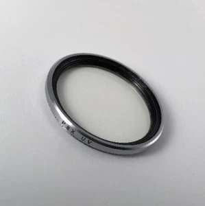 30MM Original Vintage PAX M2 UV FILTER Chrome Clean & Clear - Picture 1 of 3