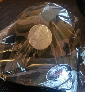 Fox Racing Hat Men's L/XL Session Flexfit Camo Silver Logo Patch MX MTB Cap NWT - Picture 1 of 4