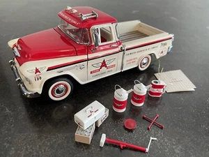 Chevrolet Flying A 1955 Franklin como nuevo camión de servicio escala 1:24 réplica completa - Imagen 1 de 24