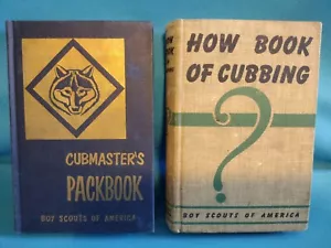 Cubmaster's Packbook 1960 and How Book of Cubbing 1943 Boy Scouts of America - Picture 1 of 15