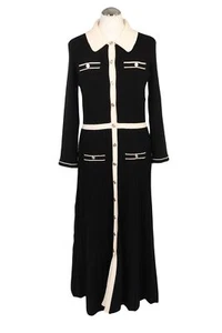 Maje Damen Kleid Gr. 40 (FR 42) Schwarz Jerseykleid - Bild 1 von 5