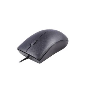 iMicro MO-9211RL - Mouse - optical - 3 buttons - wired - USB - black - Picture 1 of 3