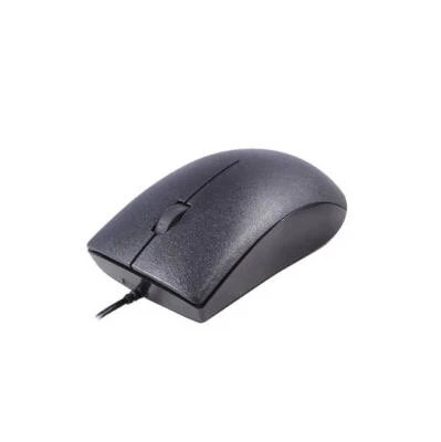 iMicro MO-9211RL - Mouse - optical - 3 buttons - wired - USB - black - Image 1 of 3