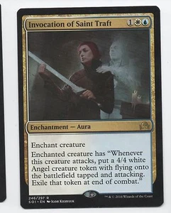 Invocation of Saint Traft Shadows Over Innistrad Magic The Gathering Rare MTG - Picture 1 of 1