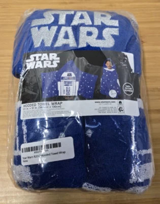 Star Wars - R2-D2 Hooded Towel Wrap - Disney - Image 1 of 3