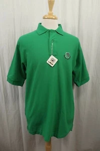NEW La Mode Mens Golf Polo Shirt Large Short Sleeve Green Raritan Valley CC NJ - Imagen 1 de 9