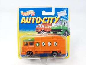 1993 Auto-City Hot Wheels Corgi Juniors Casting Garbage Refuse Truck - NEW